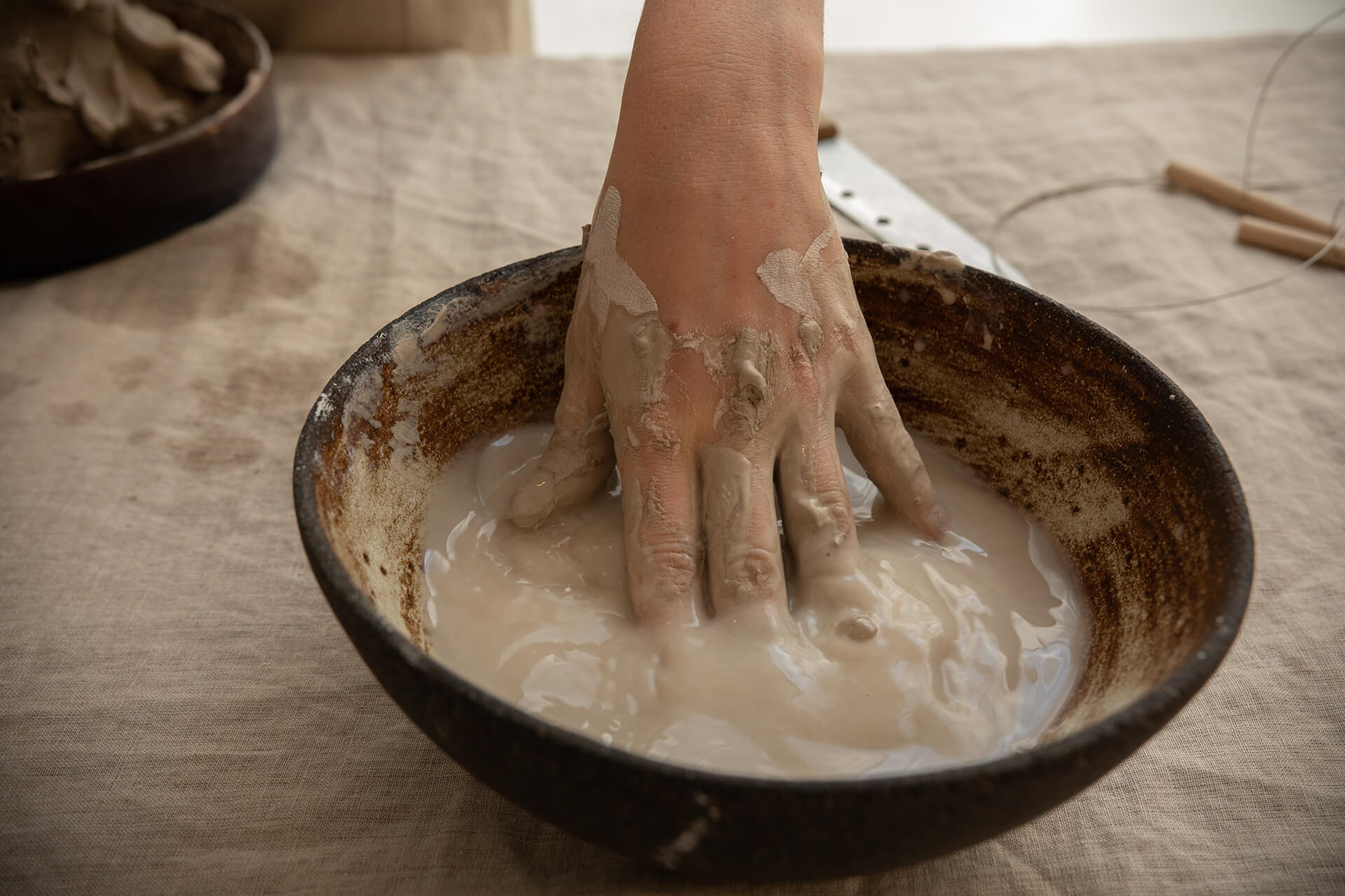 Handmade plates for Michelin-starred restaurants